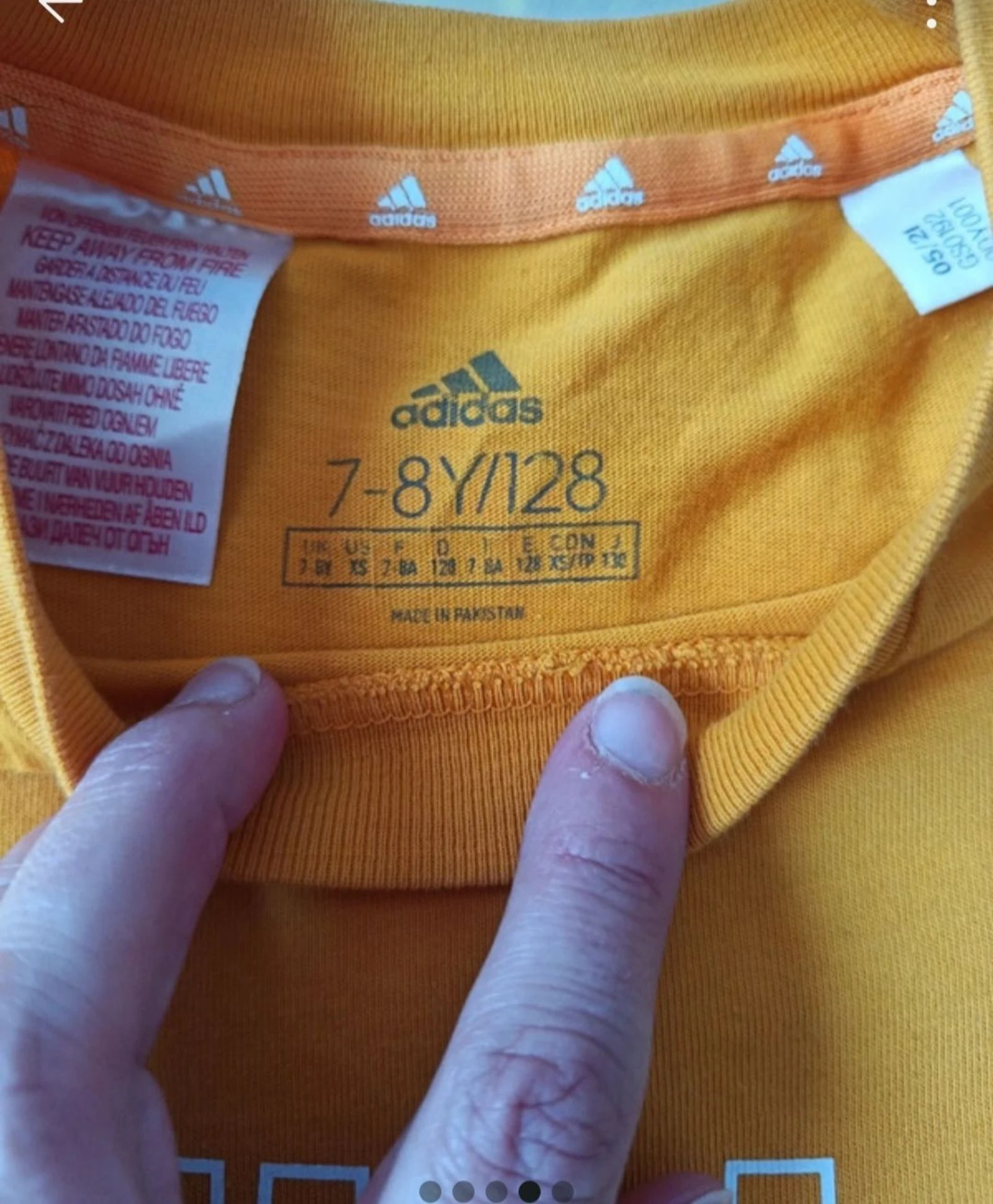 Camiseta infantil Adidas 7/8 – photo 4